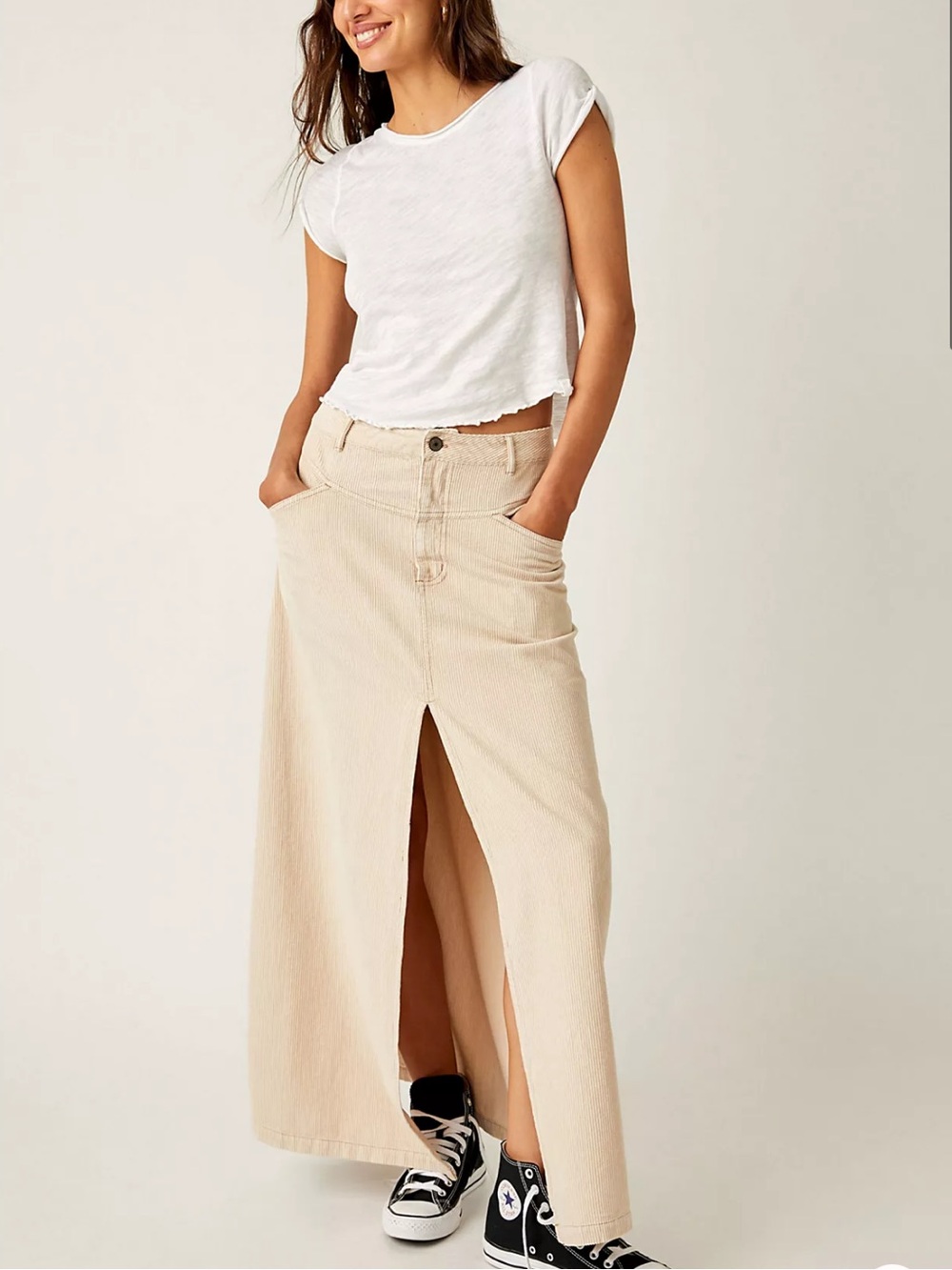 We The Free Come As You Are Corduroy Maxi Skirt / Size 6/ Excellent condition